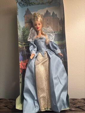 Barbie Pale Blue and Cream Princess Doll